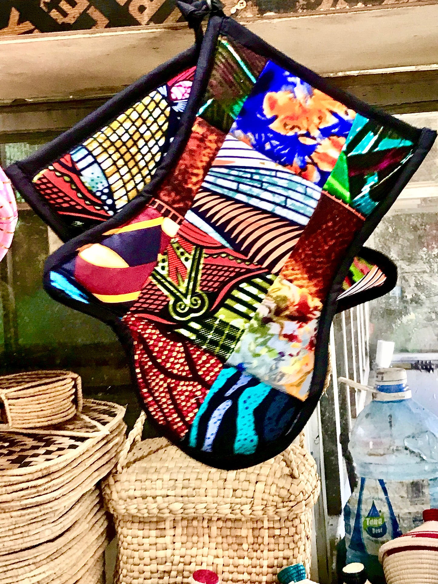 Handmade Ankara Oven Gloves (Per Pair)