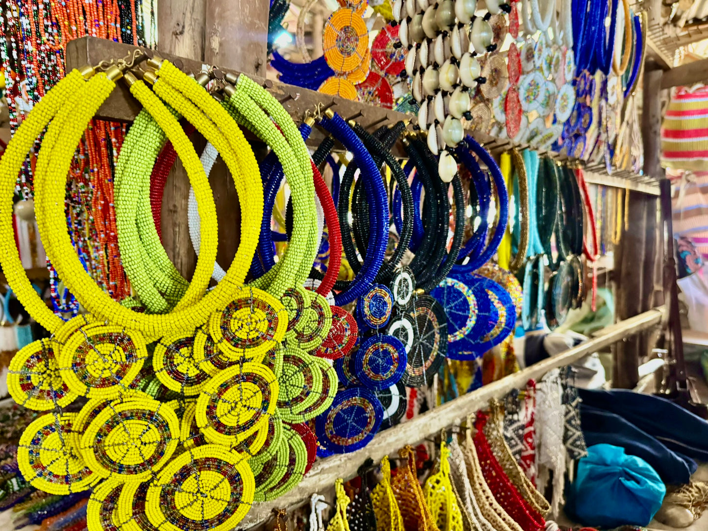 Handmade African-Inspired Beaded Necklaces