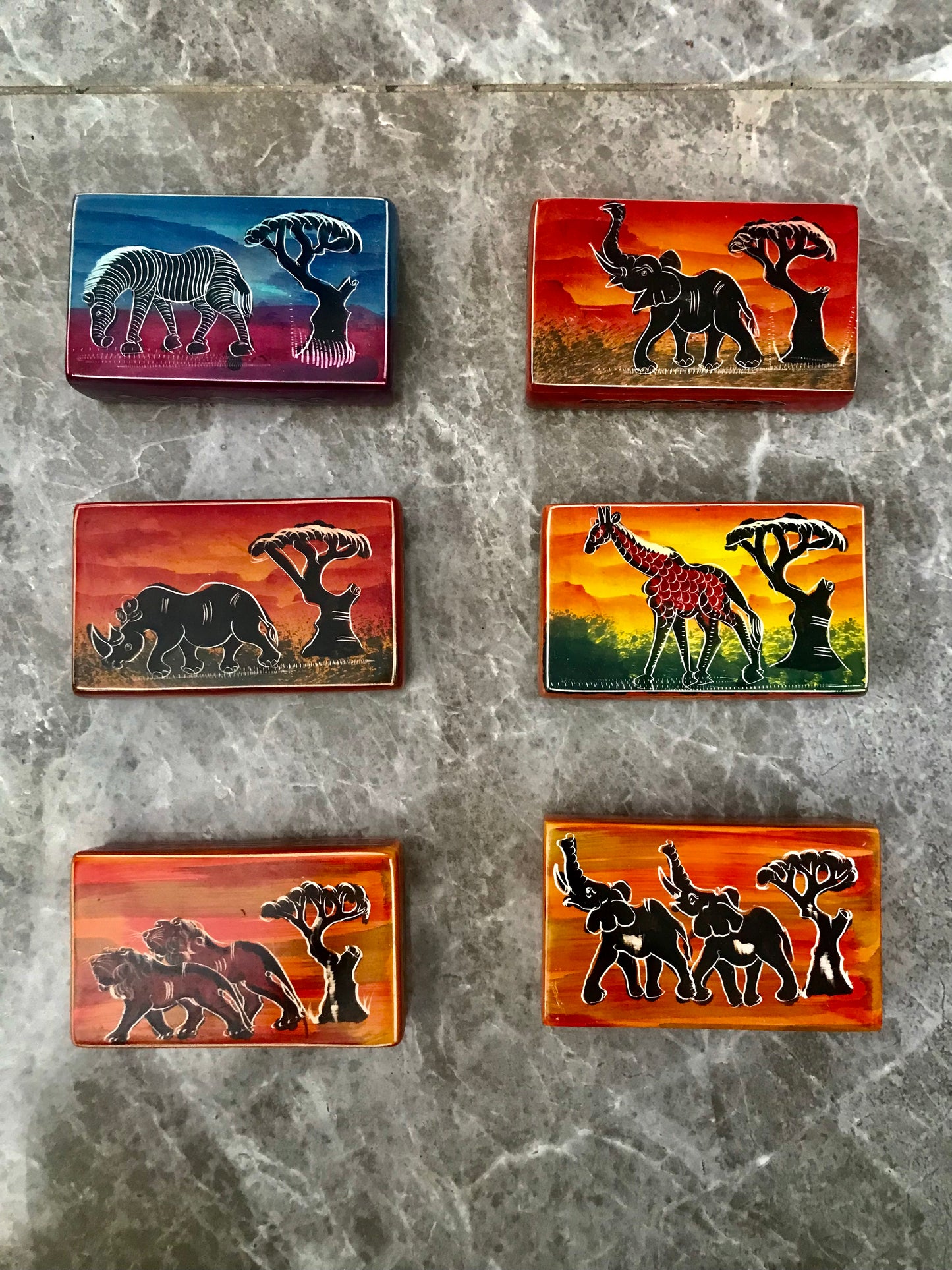 Handcrafted Rectangular Soapstone Jewelry Tray- Per Piece