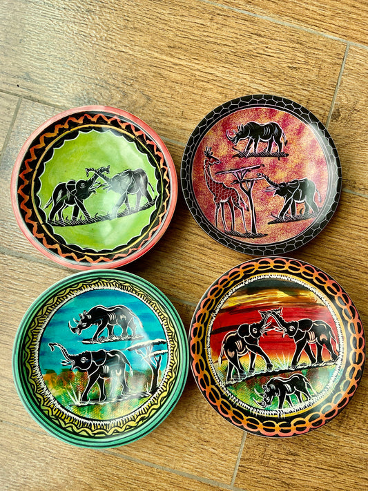 Handcrafted Round Soapstone Bowls