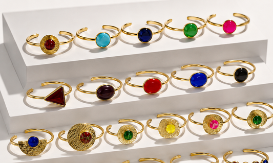 Golden Aura Brass Bangles(Per Piece)