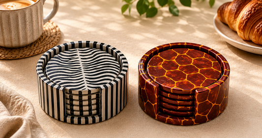 Wooden coasters