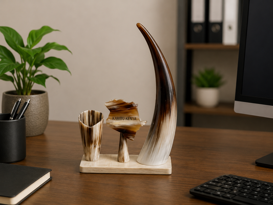 Horn-Inspired Desk Decor