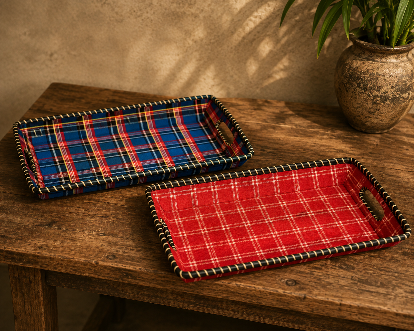 Handcrafted Maasai Trays – Traditional African Decorative Art