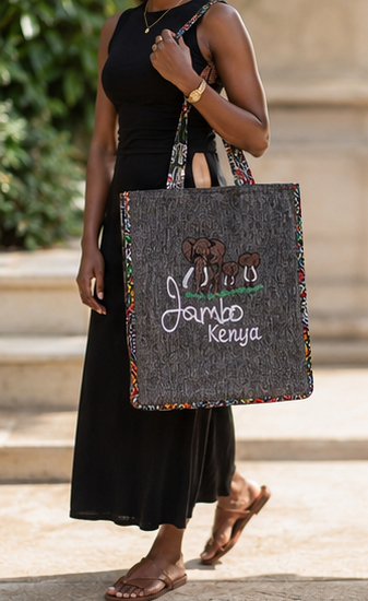 Ankara Fabric Tote Bag