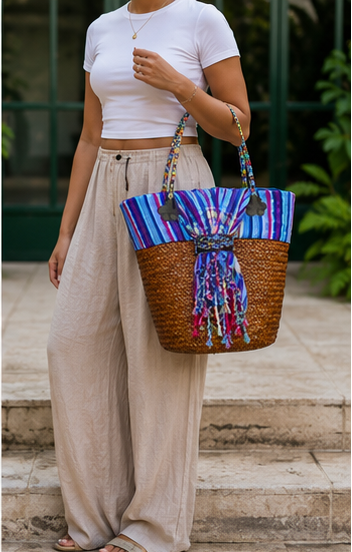 Sisal Basket Bag