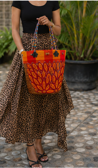 Sisal Basket Bag