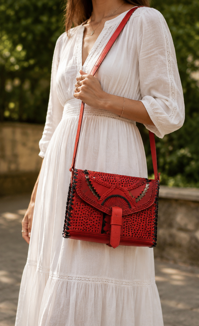 Leather Sling Bag