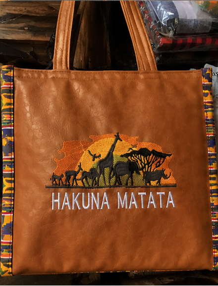 Leather Tote Bag