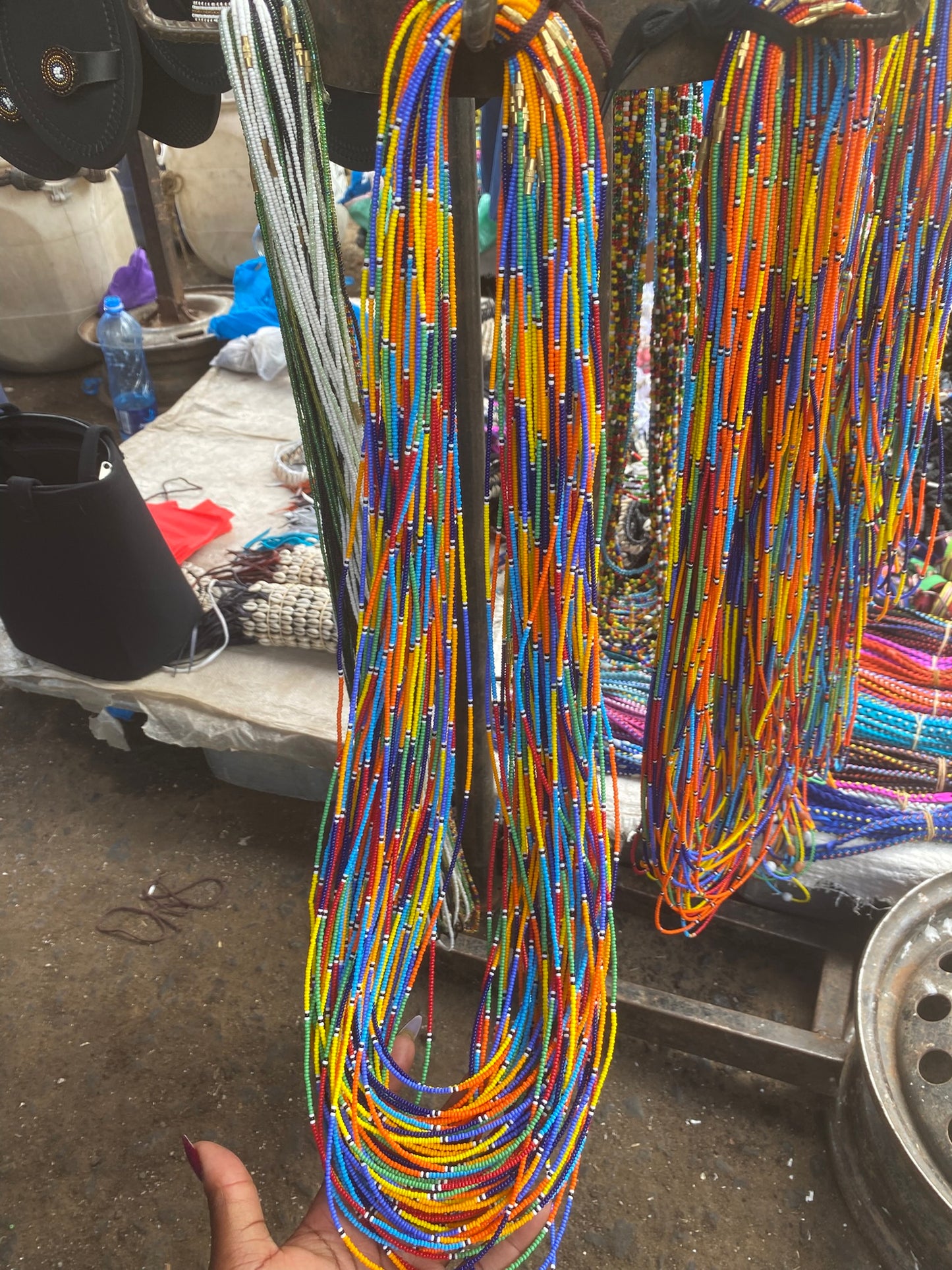 African-Inspired Waist Beads – Handmade Traditional Jewelry