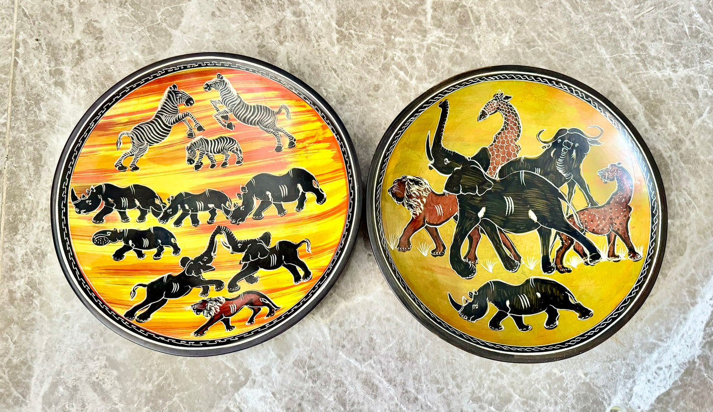 Handcrafted Round Soapstone Bowls