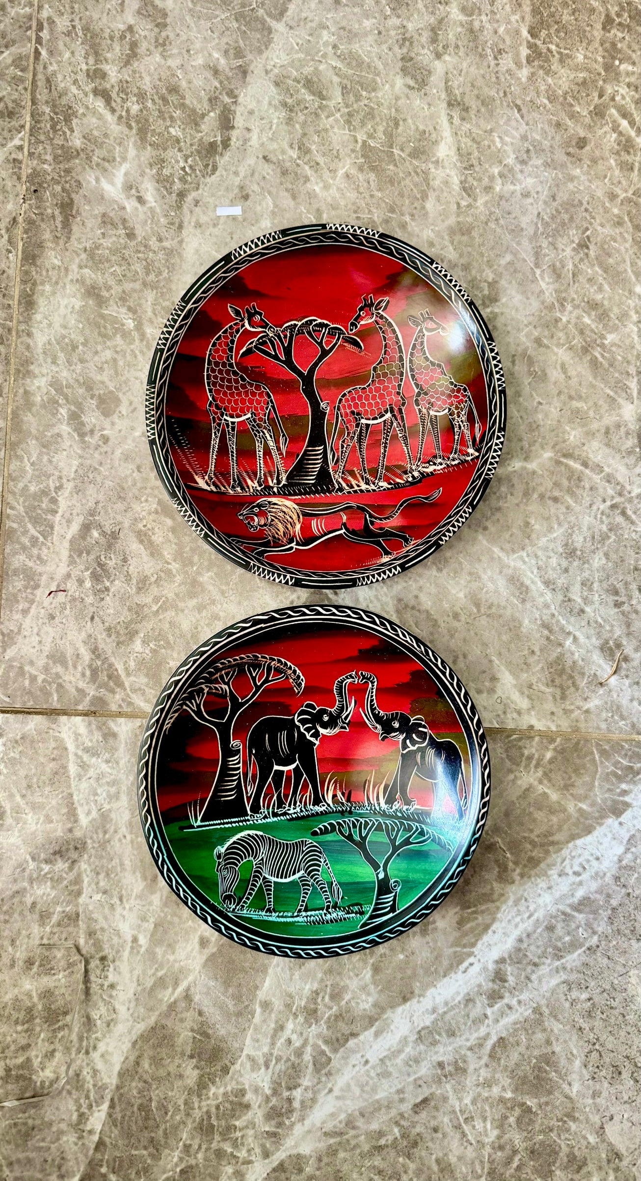 Handcrafted Round Soapstone Bowls