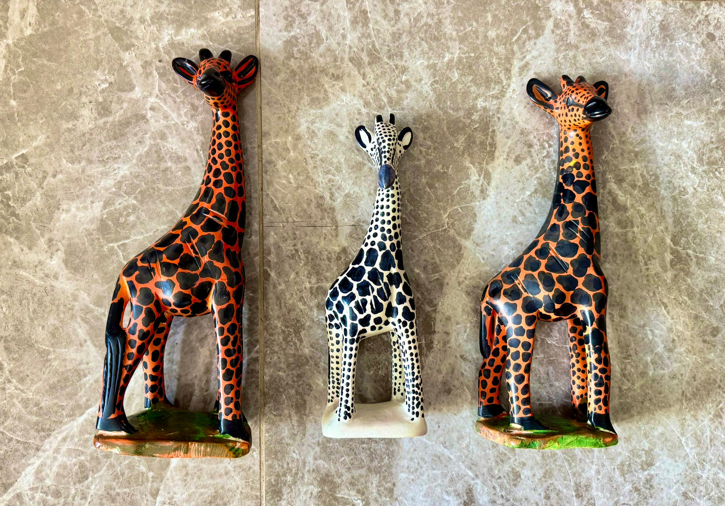 Handcrafted Giraffes