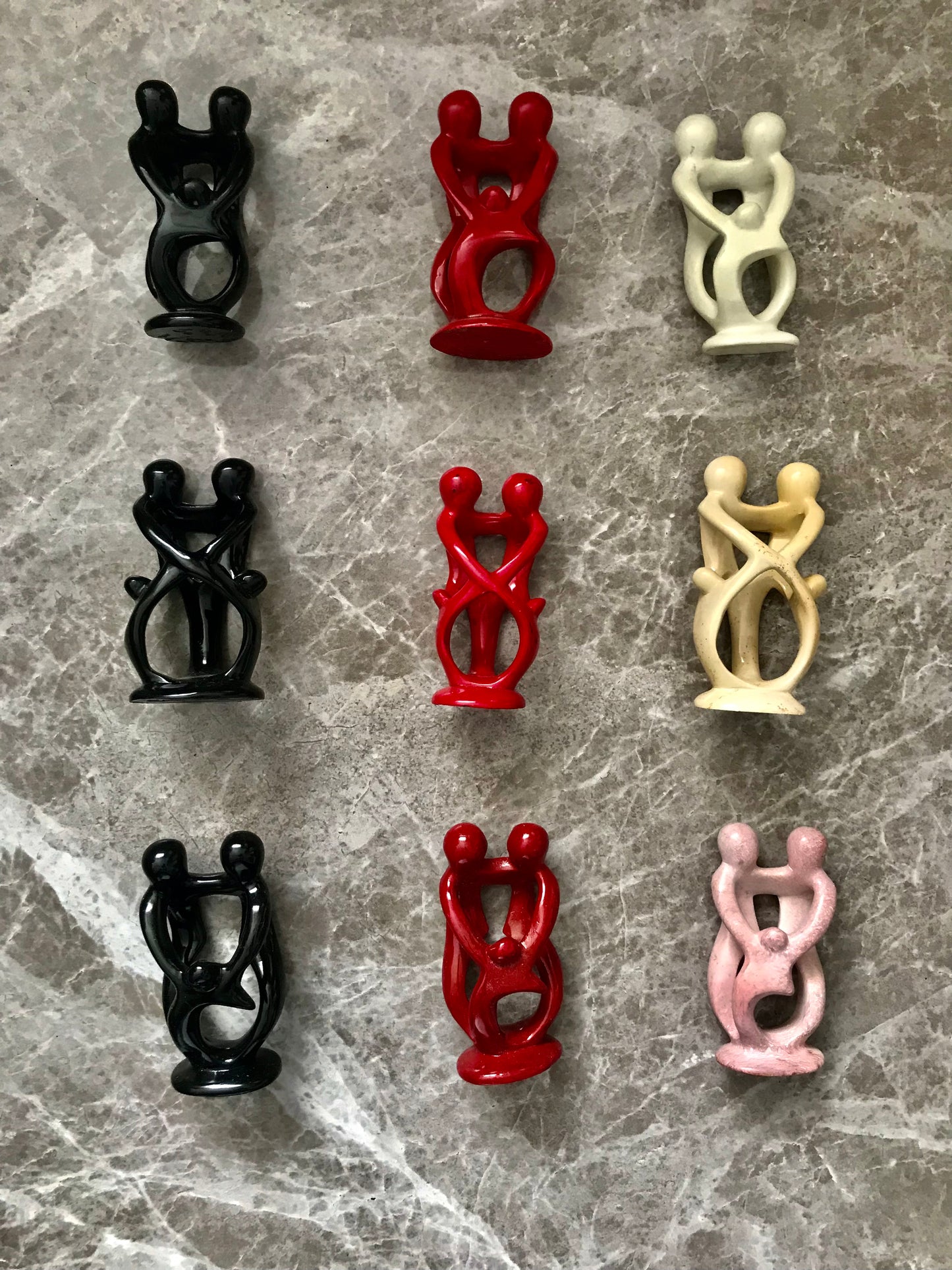 Handcrafted Family Soapstone Sculpture