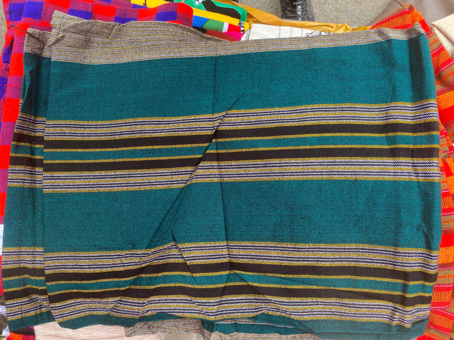 Maasai Shuka – Red & Black Check (1.5 x 2M)