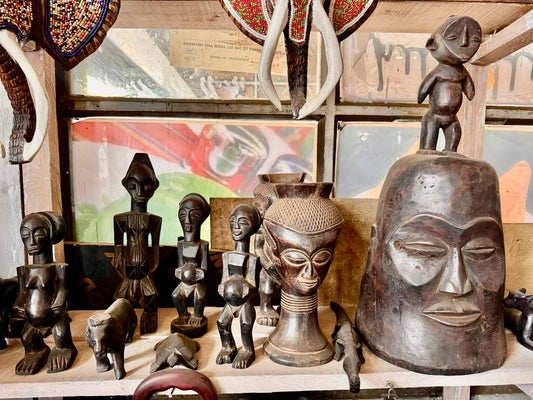 Handcrafted Antique Carvings – Vintage-Inspired African Art (Price Per Piece)