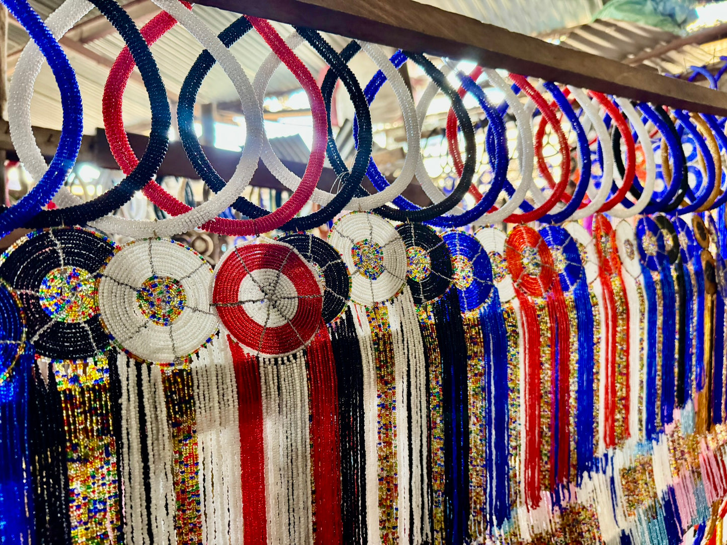 Handmade African-Inspired Beaded Necklaces