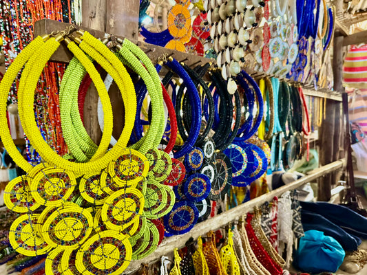 Handmade African-Inspired Beaded Necklaces