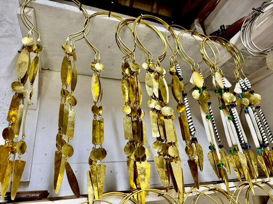 African-Inspired Brass Neck Pieces