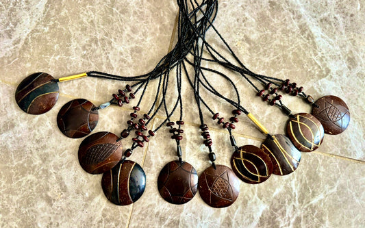 Coconut Bead Necklace