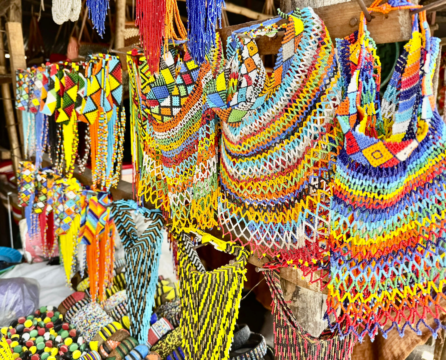 Beaded Collars  Neck Pieces(Per Piece)
