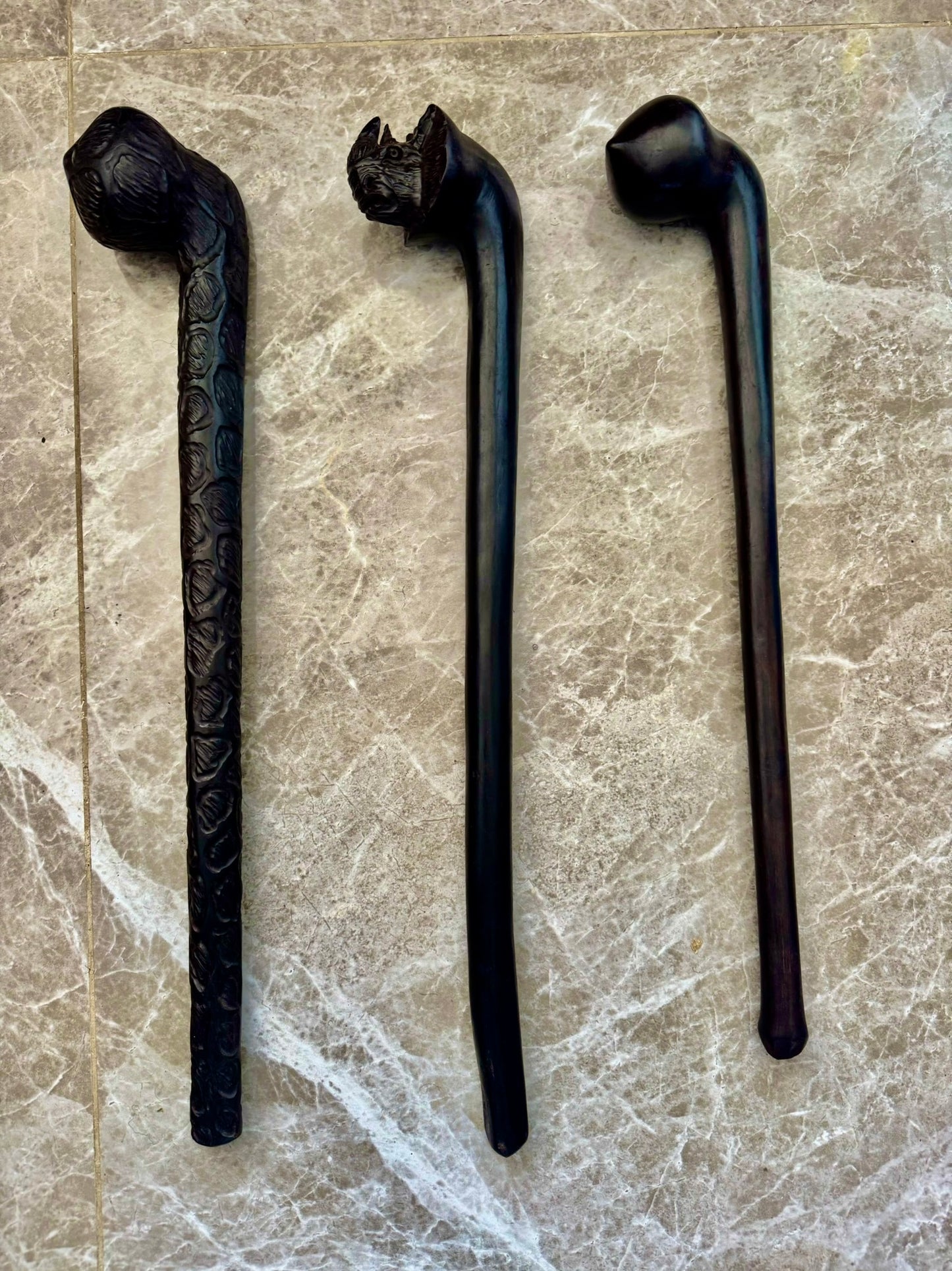 Hand-Carved African Rungu Clubs – Traditional Warrior Symbol (Per Piece)