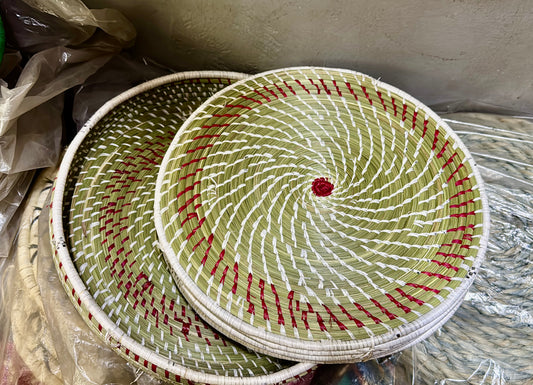 Handwoven Sisal Table Mat – African-Inspired Natural Placemat